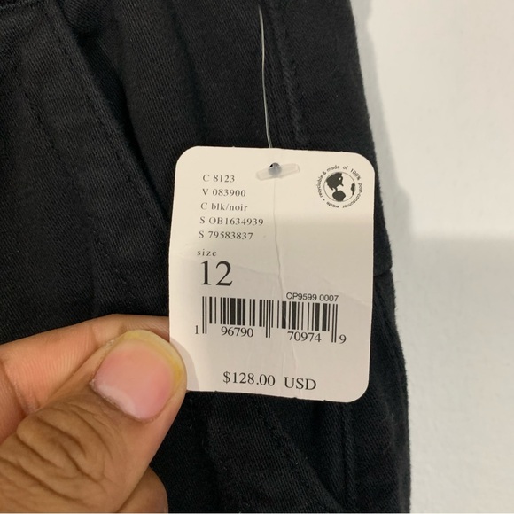 Free People Black Wide Leg Pants Women’s Size 12 - Picture 3 of 10